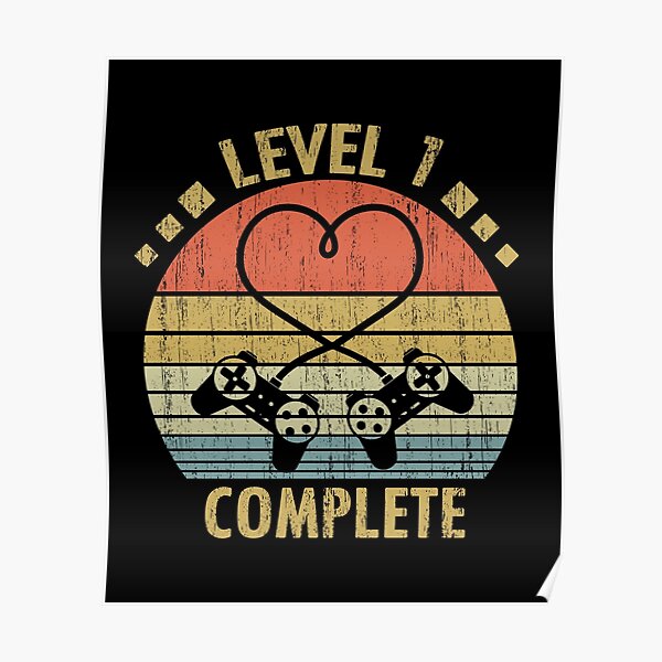 Level 12 Complete - 12nd Wedding Anniversary Gift Video Gamer Greeting  Card for Sale by nana1099