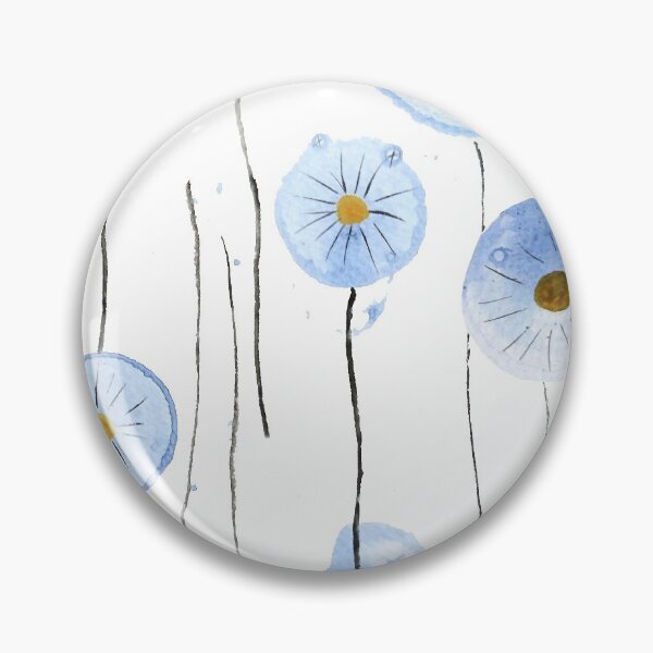 Item preview, blue abstract dandelion 2  designed and sold by ColorandColor.