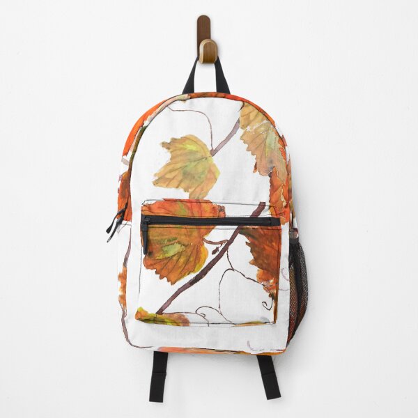 orange grapevine watercolor Backpack