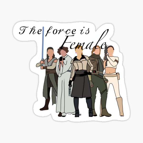 Item preview, The Force is Female designed and sold by laurenwahl-.