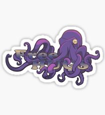 Free Hugs Octopus Sticker