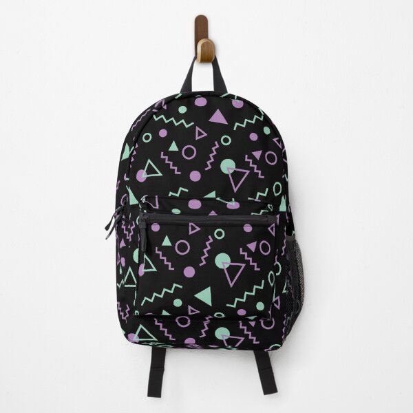 Item preview, Memphis Pattern Green / Purple designed and sold by oneprettyprint.