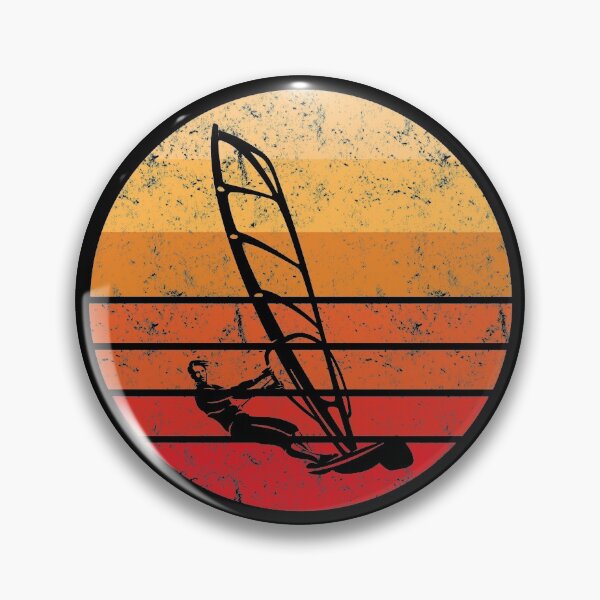 Item preview, Puesta de sol de windsurf retro designed and sold by EstelleStar.