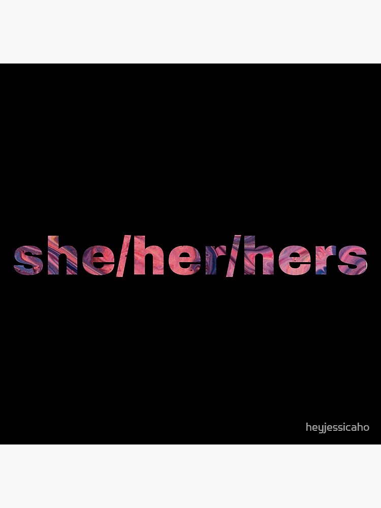 Sheherhers Pronouns Green Marble Graphic Poster By Heyjessicaho Redbubble 4821