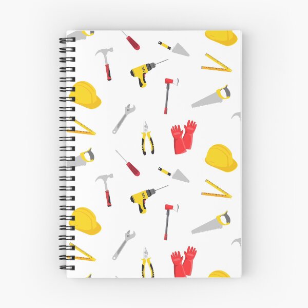 Item preview, Construction Tools Seamless Pattern designed and sold by ShareYourFaith.