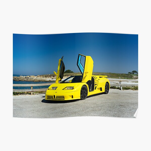 Bugatti EB110 SuperSport Poster