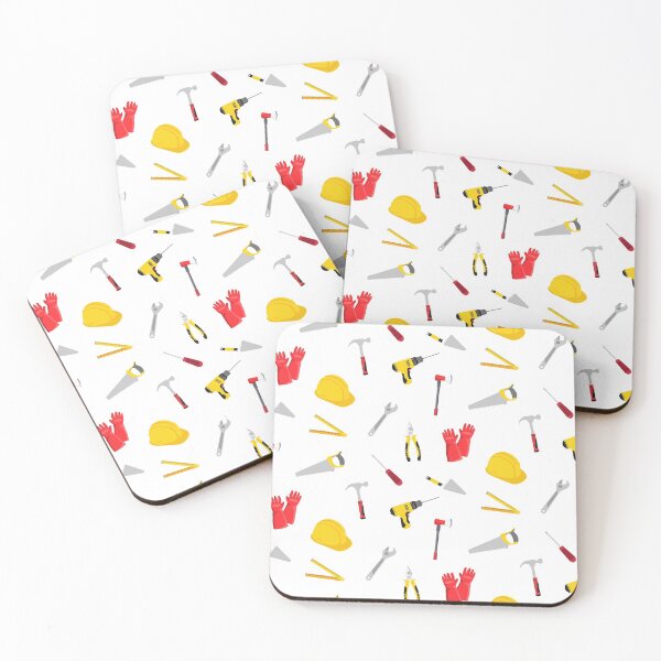Item preview, Construction Tools Seamless Pattern designed and sold by ShareYourFaith.