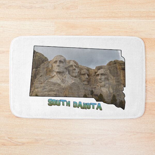 Item preview, South Dakota State Outline (Mount Rushmore) designed and sold by gorff.