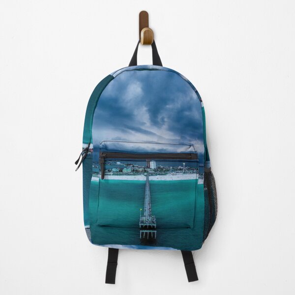 Panoramic Beach Storm Backpack