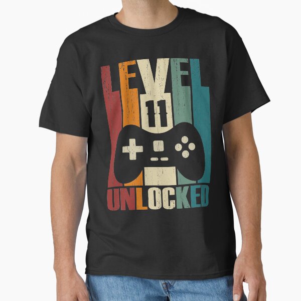 Level 11 Complete Vintage T-Shirt Celebrate 11st Wedding Level 11 Complete Vintage T-Shirt Celebrate 11st Wedding