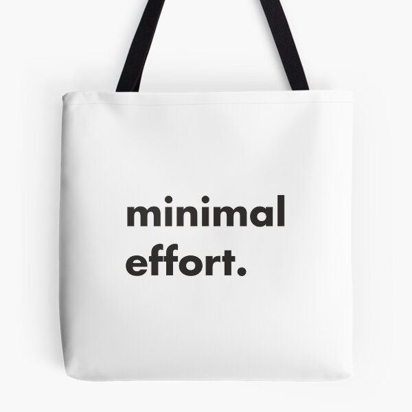 Item preview, Minimal effort designed and sold by DanielTMann.