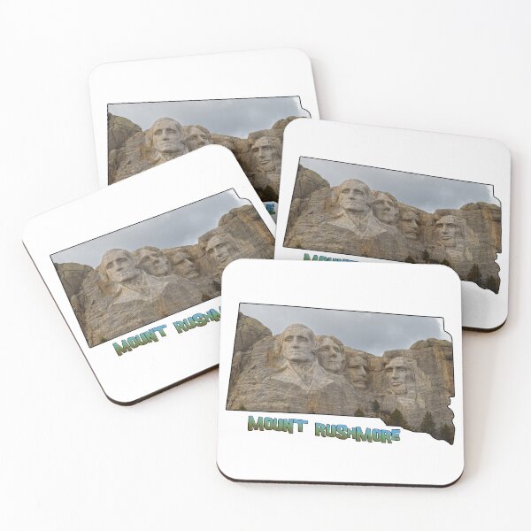 Item preview, South Dakota State Outline (Mount Rushmore) designed and sold by gorff.