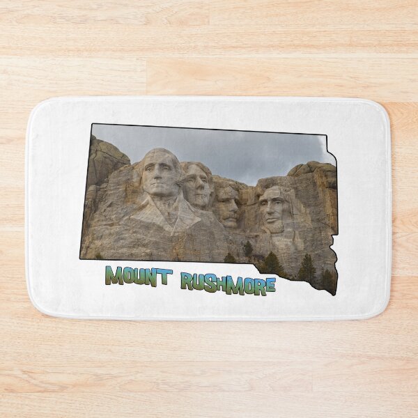 Item preview, South Dakota State Outline (Mount Rushmore) designed and sold by gorff.