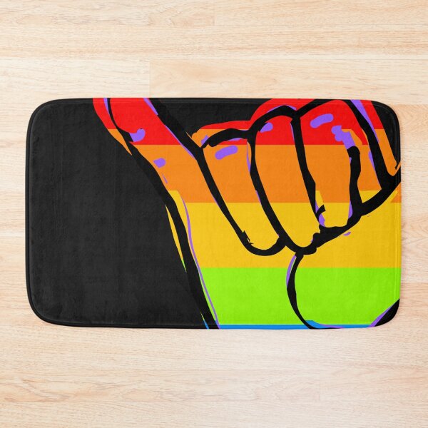 Item preview, Gay Pride Month Shaka Gay Pride Flag LGBTQ Stickers and More designed and sold by ChezM1989.