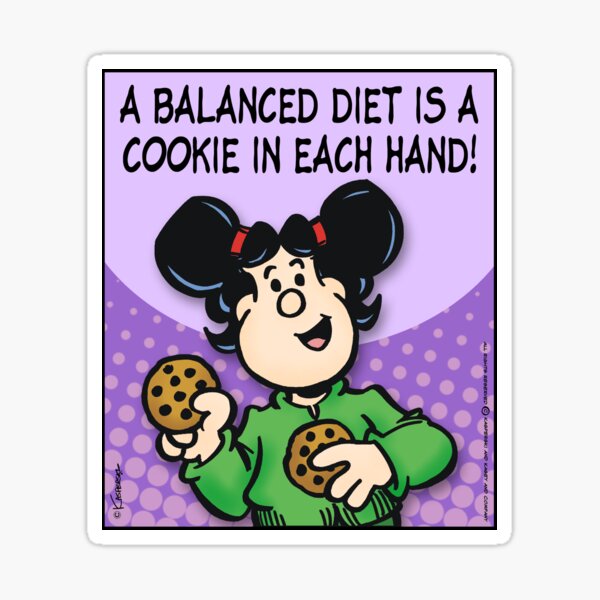 Balanced Diet Sticker