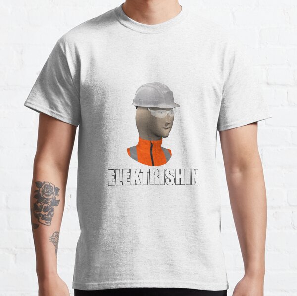 Father's Day Mannequin Meme - Electrician Classic T-Shirt