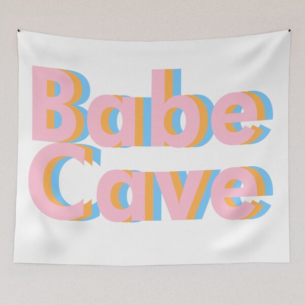 Item preview, Babe Cave Retro Dope 70s Bright Typography  designed and sold by Freshfroot.