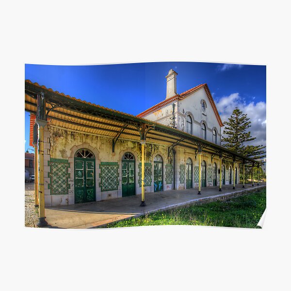 Lagos Old Railway Station Poster