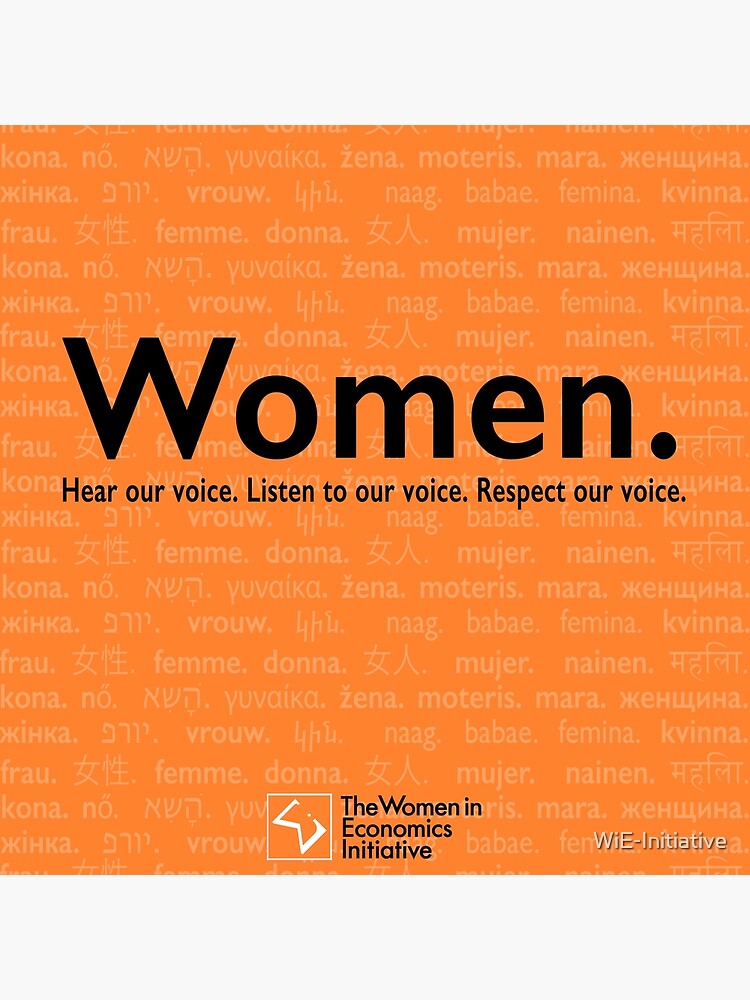 Voices in Orange by WiE-Initiative