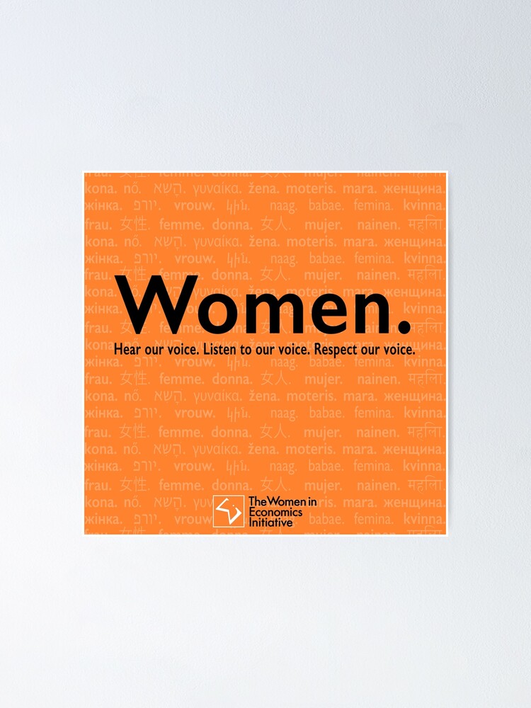 Alternate view of Voices in Orange Poster