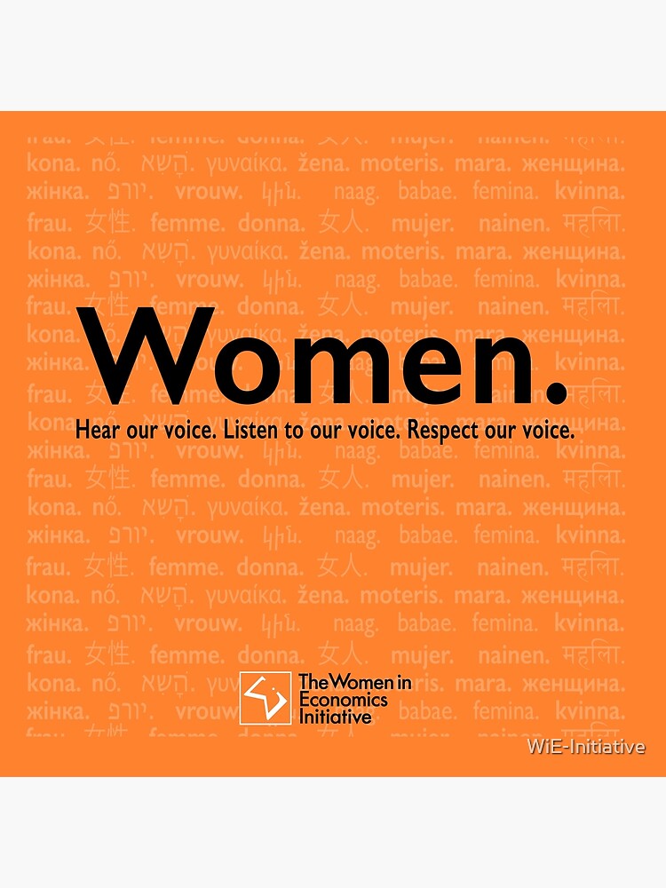 Voices in Orange by WiE-Initiative