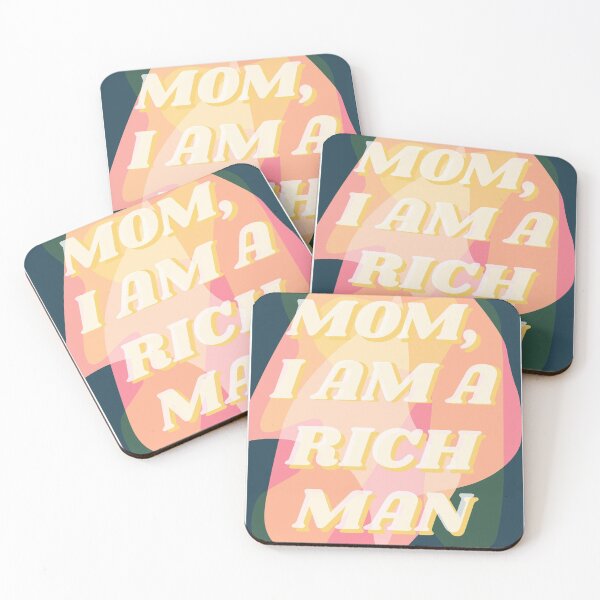 Item preview, Mom, I am a rich man (NAVY) designed and sold by jtbaum.