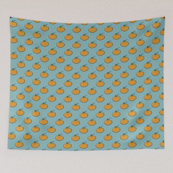 Item preview, Plain Pumpkin (Teal) designed and sold by caj-trixie.