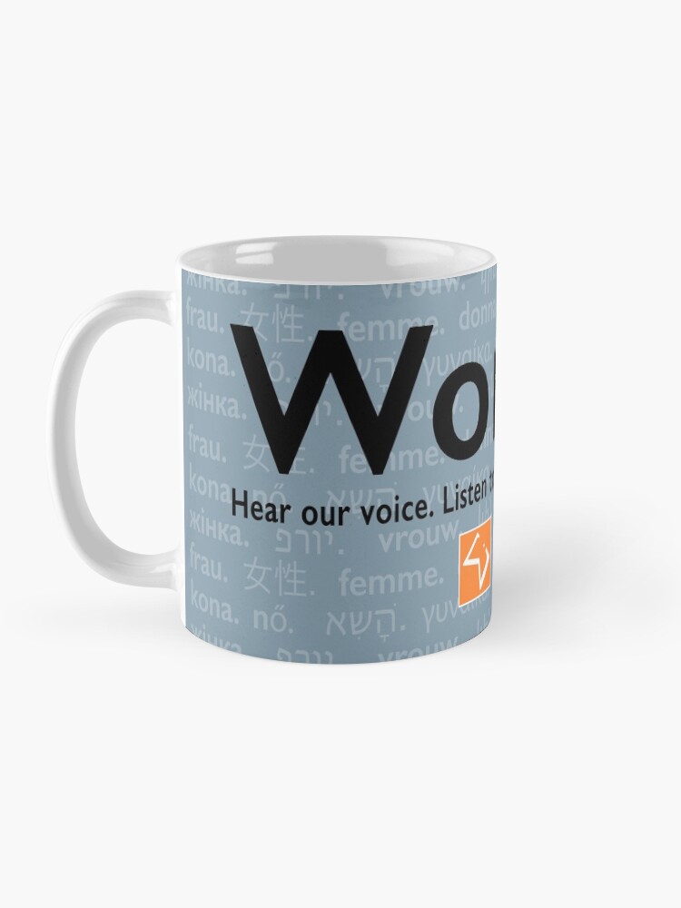 Alternate view of Voices in Blue Mug