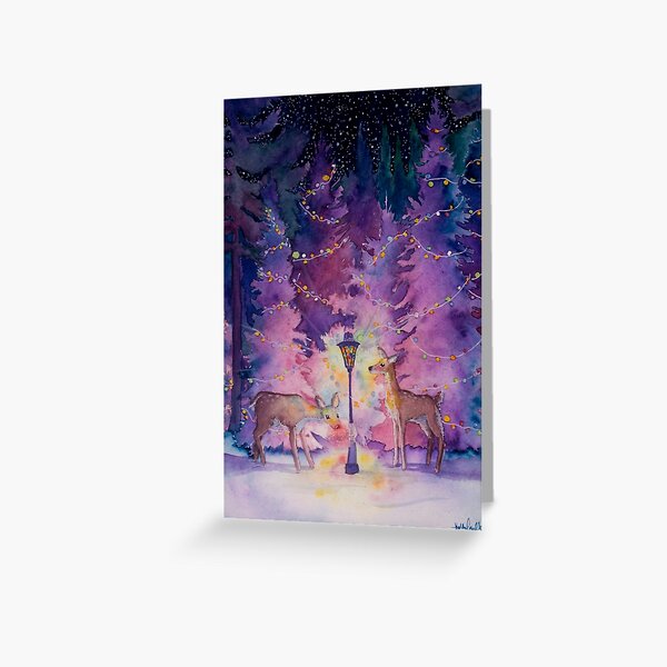 Merry and Bright Greeting Card