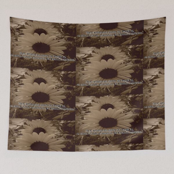 Item preview, Vintage poetic sunflowers designed and sold by Cavity .exe.