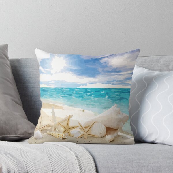 Item preview, Seashells on the Beach designed and sold by Selina Bostic.