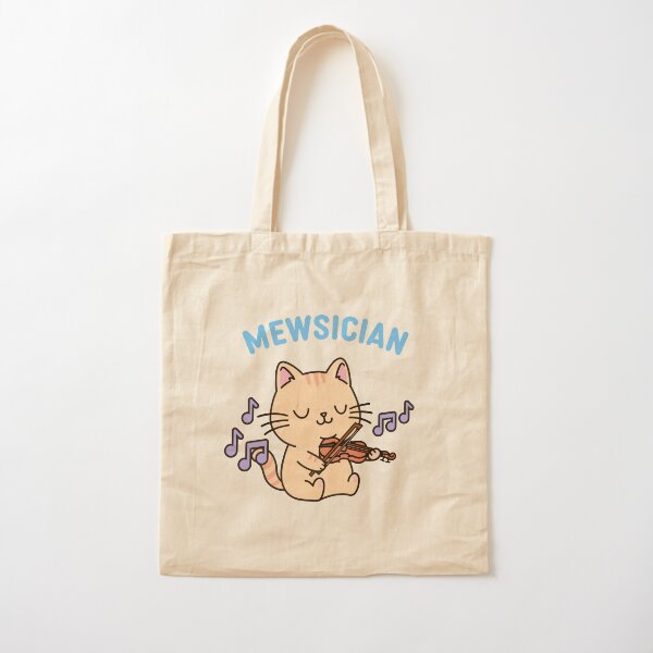 Artikel-Vorschau von Der Mewsician | Katze spielt Geige, designt und verkauft von Cute N' Nerdy Shop.