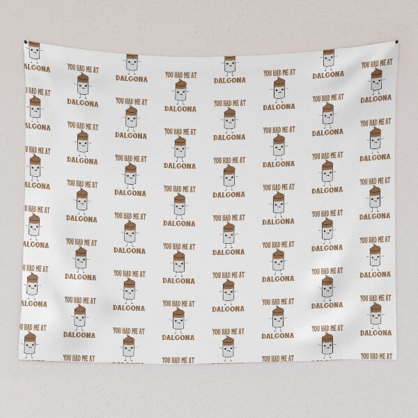 Item preview, You Had Me At Dalgona Coffee Graphic T shirt designed and sold by Dan66.