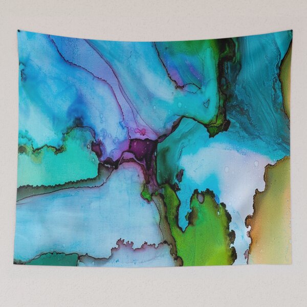 Item preview, Wearable Art - Unique Abstract Watercolor designed and sold by pugmom4.