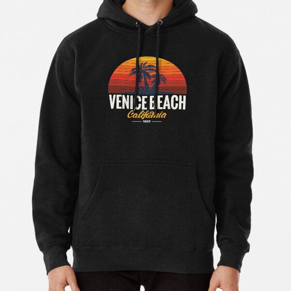 Venice, California Beach. Hoodie Men's : : Clothing, Shoes &  Accessories