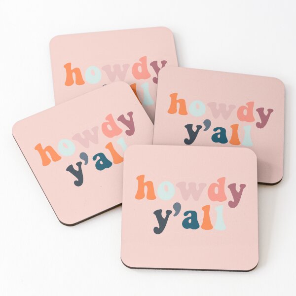 Item preview, Howdy y’all Southern retro  designed and sold by emilyo15rourke.