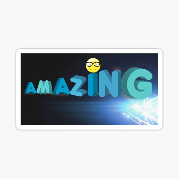 AMAZING DESIGN Sticker