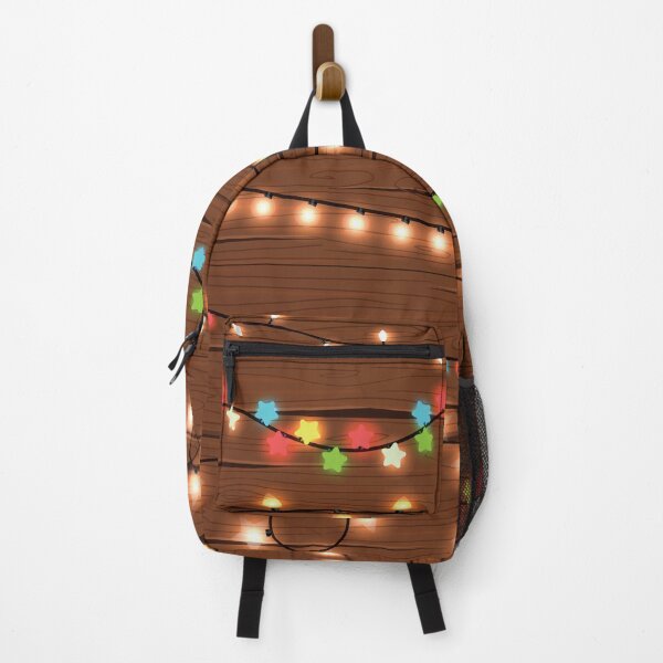 Item preview, Christmas Lights on Wooden Barn Planks designed and sold by Pink Pineapple Works.