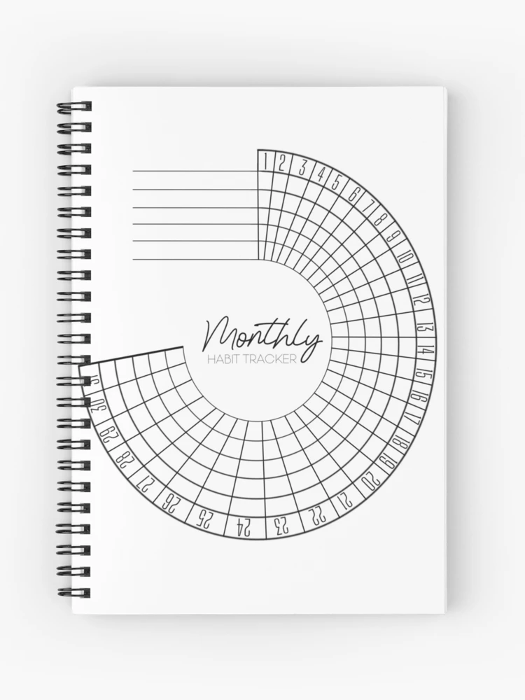 monthly habit tracker  Postcard for Sale by Taylersmaterial