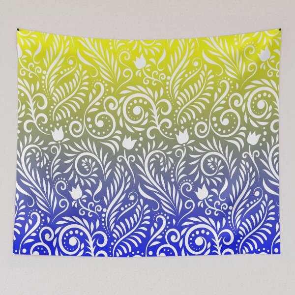Item preview, Floral and Leaves - Golden Beach by the Sea RS designed and sold by CreativityRoams.