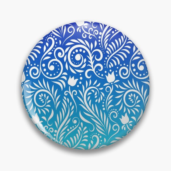 Item preview, Floral and Leaves - The Deep Sea RS designed and sold by CreativityRoams.