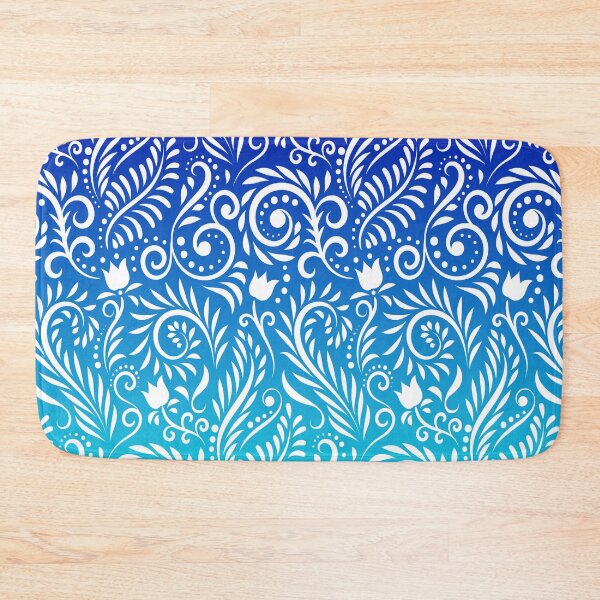 Item preview, Floral and Leaves - The Deep Sea RS designed and sold by CreativityRoams.