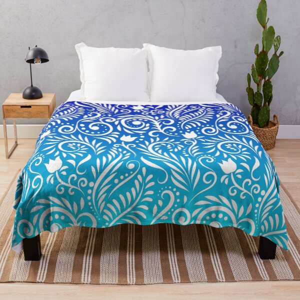 Item preview, Floral and Leaves - The Deep Sea RS designed and sold by CreativityRoams.