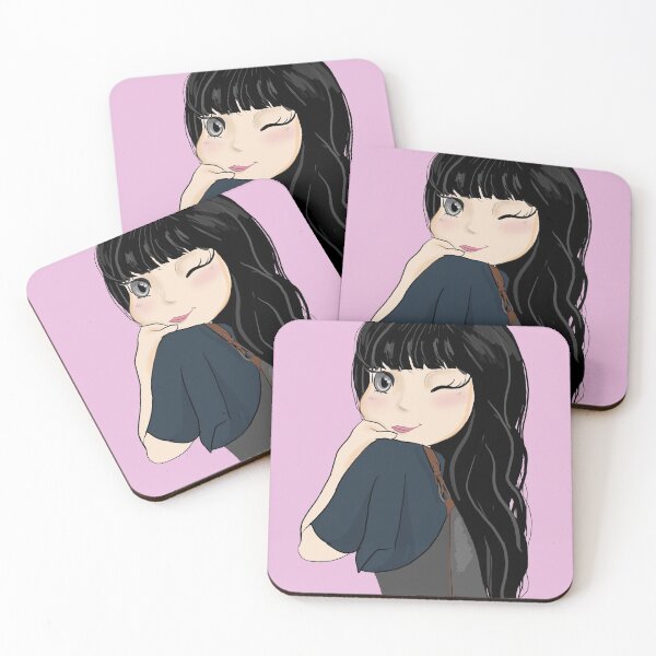 Item preview, Cartoon girl designed and sold by Jellabella.