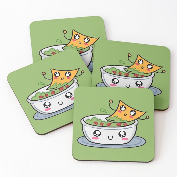 Item preview, Cute and Inseparable Guacamole and Nacho- Food Love designed and sold by ShareYourFaith.