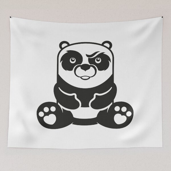Item preview, Giant panda mascot illustration. Ideal for veterinary materials, biology and zoology designed and sold by LucianoCosmo.