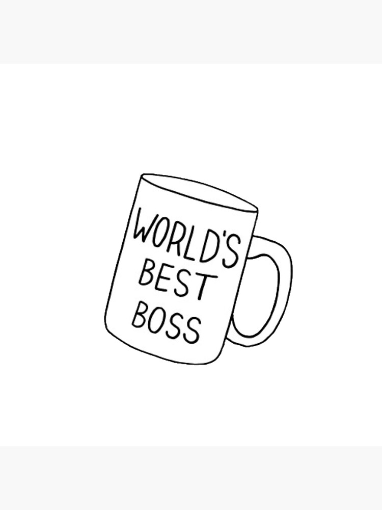 World's Best Boss' Mug
