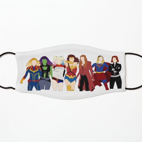 female superheroes Kids Mask