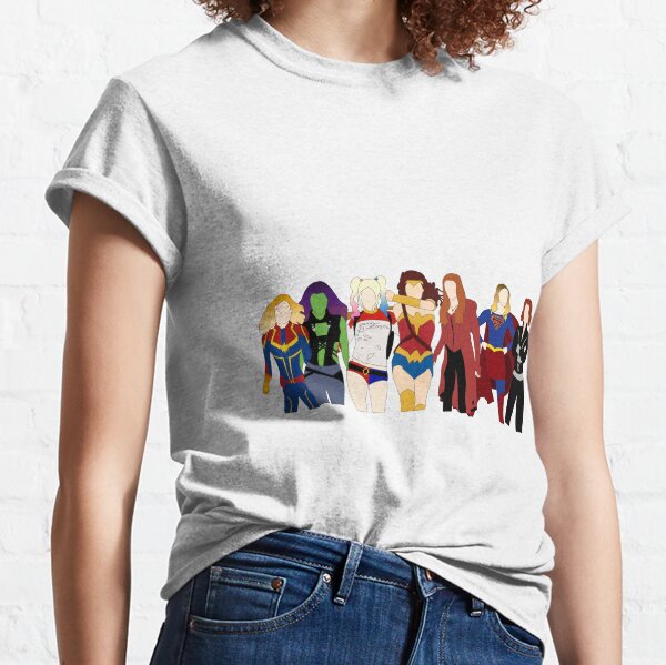 Female Superhero T-Shirts for Sale Redbubble