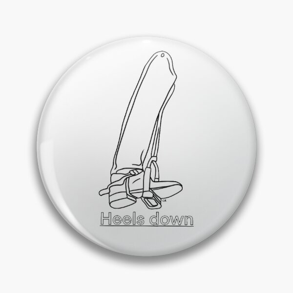 Artikelvorschau, Heels Down Equestrian entworfen und verkauft von Artsele.